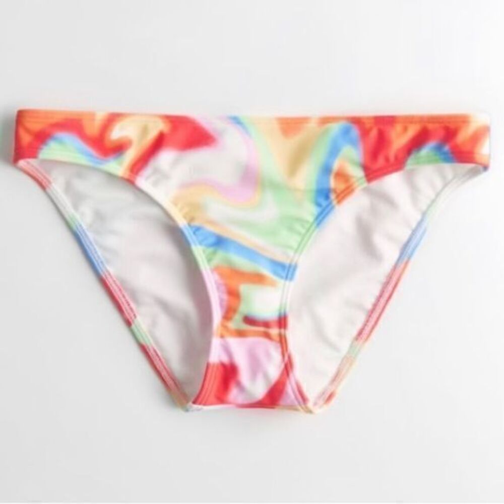 NWT - Hollister Unisex Pride Bikini Bottom (Multi Color)